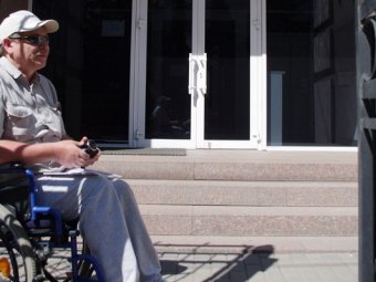 Инвалид из Поповки до задержания пытался провести пикет у здания ГУ МВД
