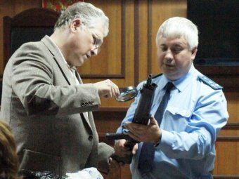 По делу Михаила Лысенко оглашены протоколы изъятия оружия