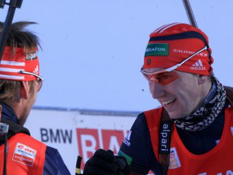 Александр Логинов стал шестым в гонке преследования на этапе Кубка мира