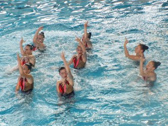 В бассейне «Саратов» соревновались лучшие синхронистки региона