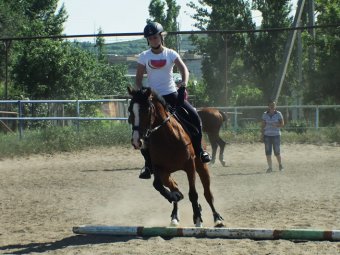 Чемпионка России по конному спорту проводит мастер-классы для саратовцев