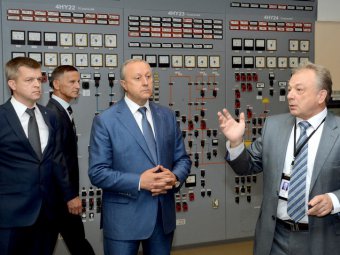 Валерий Радаев впервые за два года руководства областью посетил Балаковскую АЭС