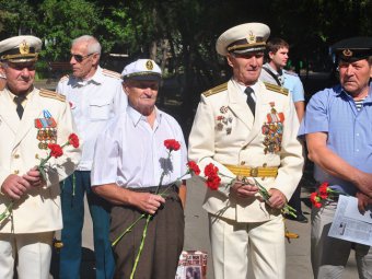 День ВМФ в Саратове отметили праздничным митингом