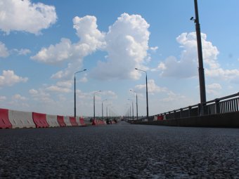 Мост Саратов-Энгельс откроют после ремонта ночью в пятницу