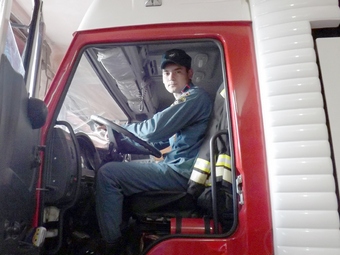 Пожарный из Энгельса признан лучшим водителем области