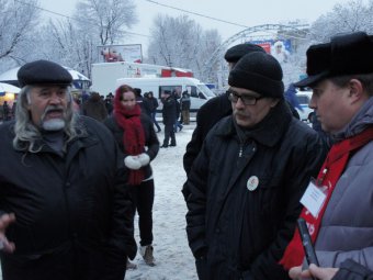 Представители «Яблока» и КПРФ на повышенных тонах выясняли отношения после митинга оппозиции