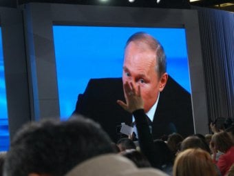 Более тысячи журналистов попытаются задать вопрос Владимиру Путину