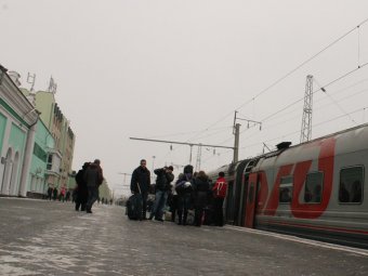 За новогодние праздники с железнодорожного вокзала Саратова уехали 84 тысячи пассажиров