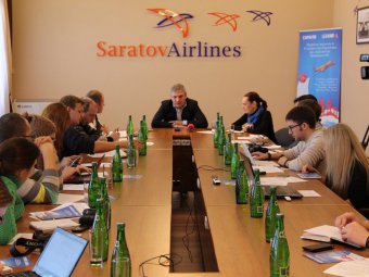 Гендиректор «Саратовских авиалиний» раскрыл планы на предстоящий полетный сезон