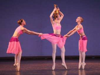 Юные артисты балета выступили на сцене театра с отчетным концертом