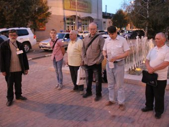 На пикете в защиту свободы слова анонсировали большую встречу с депутатом Госдумы Ольгой Алимовой
