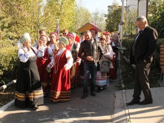 В Национальной деревне проходит фестиваль украинской культуры «без фанеры и попсы»