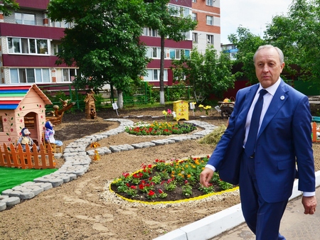 Валерий Радаев об огороде в детсаду Энгельса: «Дети должны знать сельскую жизнь»