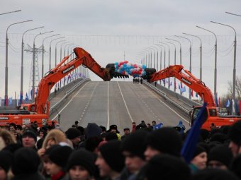 Открытый с участием федерального министра балаковский Мост Победы до сих пор не сдан в эксплуатацию