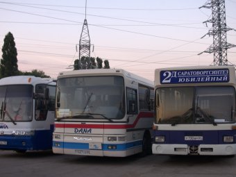 Саратовский перевозчик показал журналистам предрейсовый осмотр автобусов