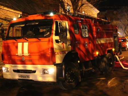 При пожаре в Летяжевском Санатории пострадал человек