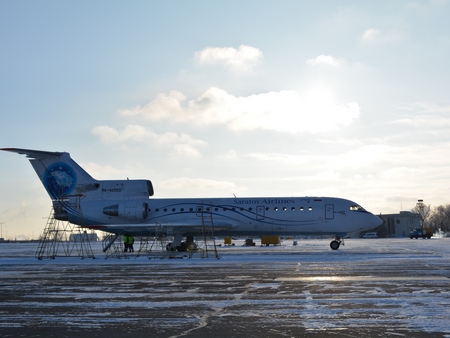 Из-за 50-градусных морозов в Сургуте задерживается вылет саратовского рейса