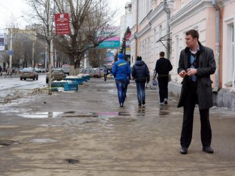 Николай Асафьев измерил расстояние от областного УФСИН до места неразрешенного пикета