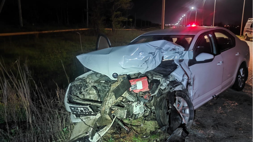 Водитель и юная пассажирка «пятерки» едва не погибли в ДТП на Московском шоссе