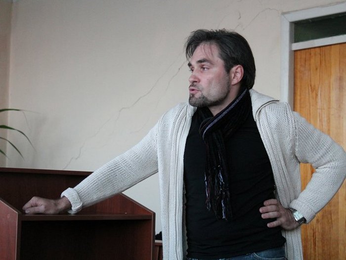 Павел Грищенко дает показания в суде по делу Михаила Шаповалова. 7 мая 2013 года