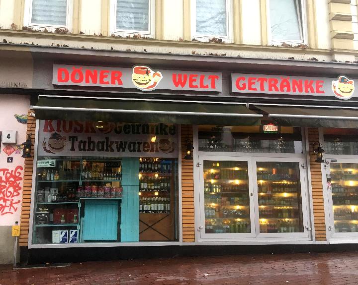 Точка продажи турецкого фастфуда в Германии