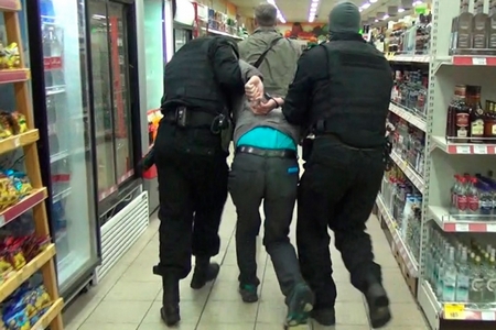 Задержание злоумышленников