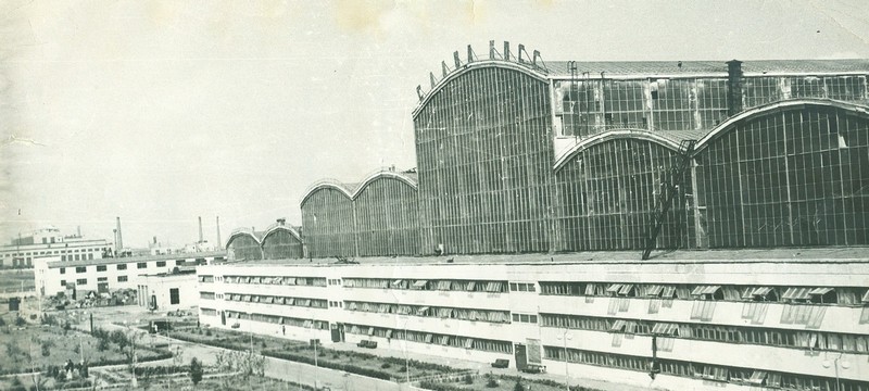 Панорама завода в советские времена