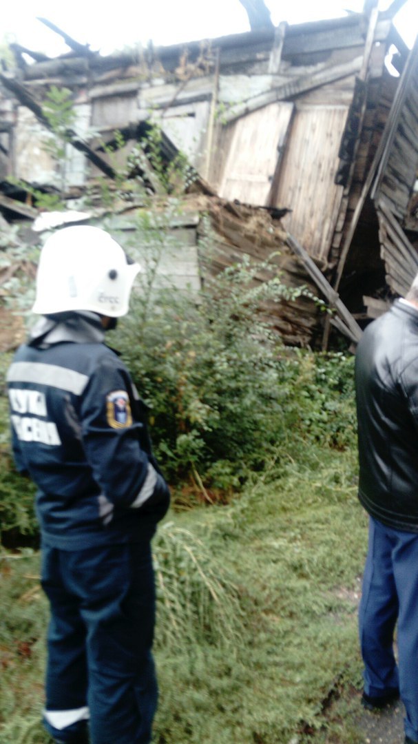 Обрушение дома на улице Соколовой