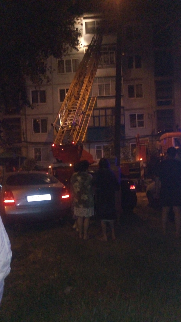 Пожар в Балакове