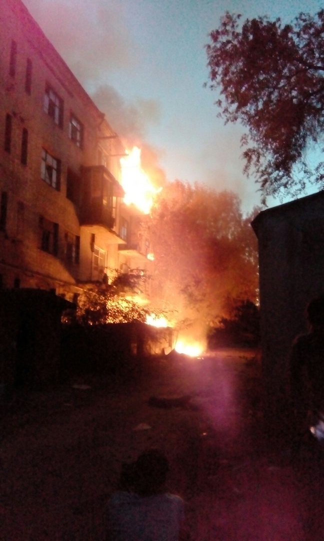 Пожар на Киевской
