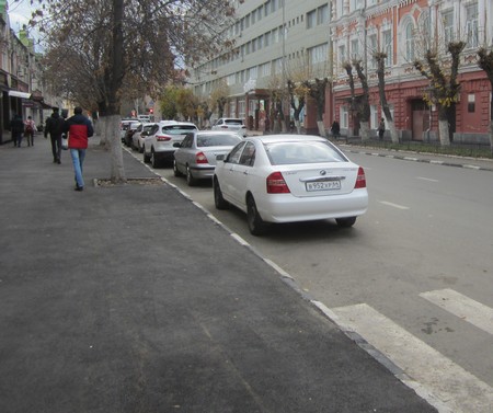 Последствия ремонта тротуара на Радищева