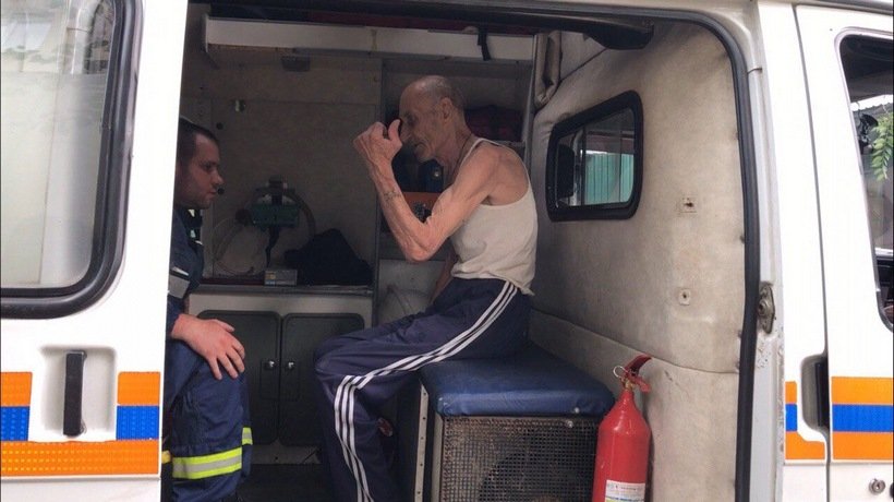 Едва не погибший при сушке белья саратовский пенсионер