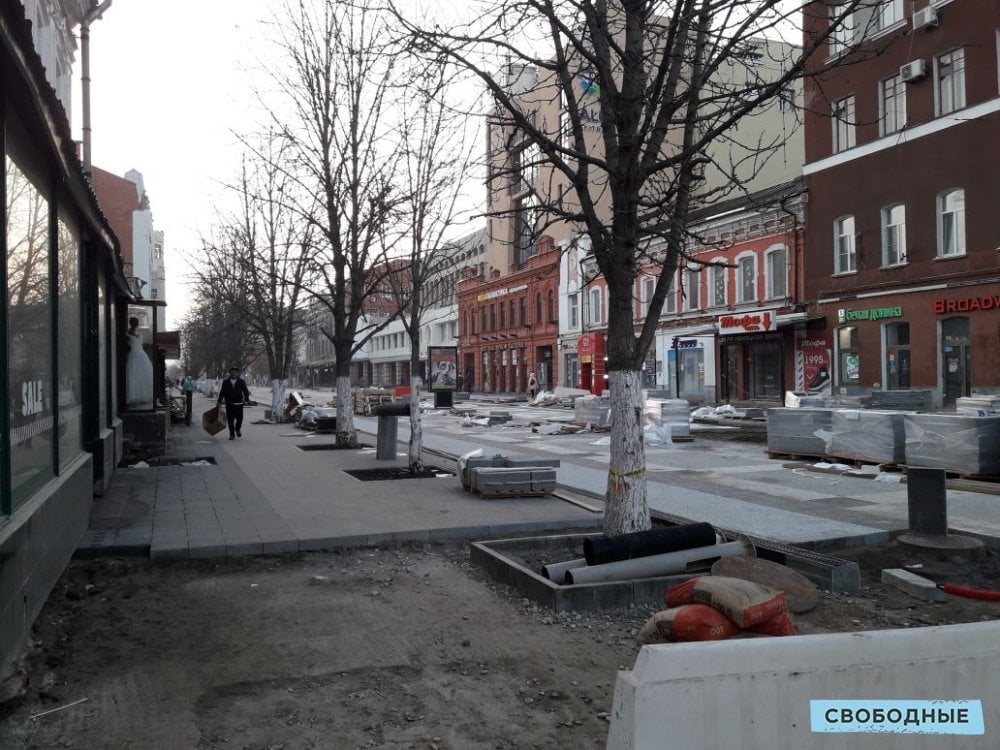 Участок проспекта от Вольской до Горького