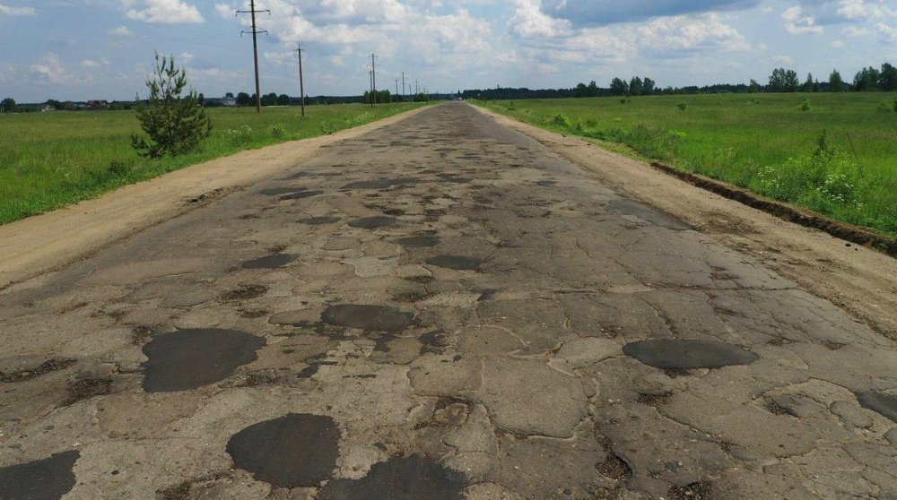 Дорога в Ярославской области