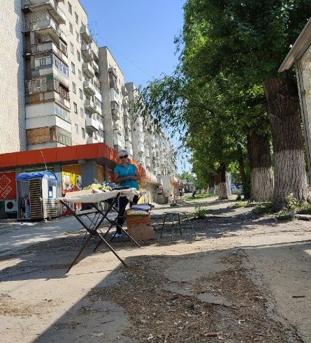 Точка продажи бесплатного мыла в Саратове
