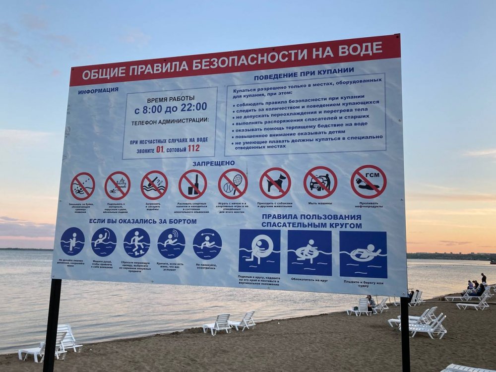 пляж правила