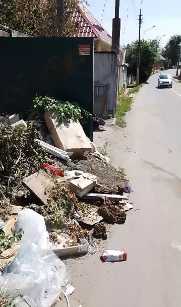 Мусор в Энгельсе