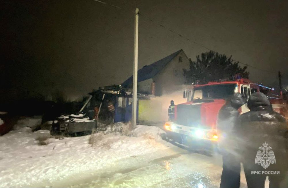 Пожар в Энгельсе