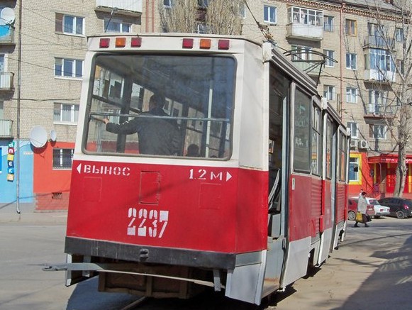Из-за аварии не ходят трамваи маршрутов №9 и №10