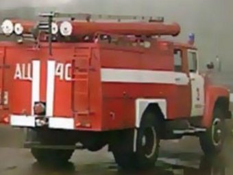 В Балашове сгорел жилой дом с гаражом