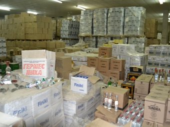 В Саратове изъято более 50 тысяч бутылок контрафактного алкоголя