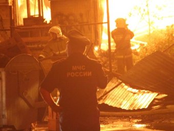 На пожаре в Заводском районе погиб человек