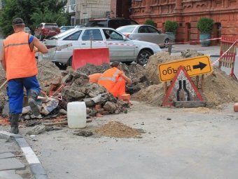 Из-за работ «ВоТГК» на выходные перекрывается движение в центре Саратова