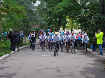 В честь открытия в Саратове велосипедной дорожки состоялся велопробег