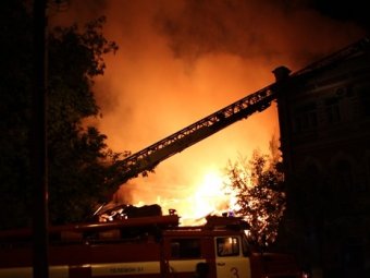 Пожар в Петровске унес жизнь человека