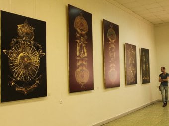 В Саратовском художественном училище открылась межрегиональная выставка в рамках конференции «Искусство и власть»