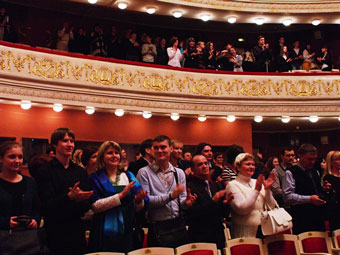 На премьере оперы «Князь Игорь» зрители аплодировали стоя