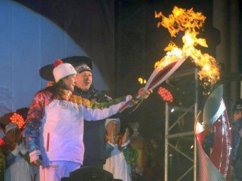 В Саратове завершилась эстафета Олимпийского огня