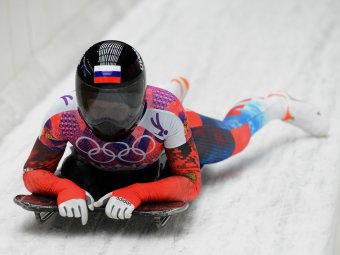 Россия выиграла медаль в скелетоне