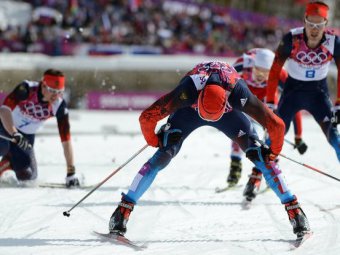 Олимпийский масс-старт на 50 км закончился триумфом российских лыжников